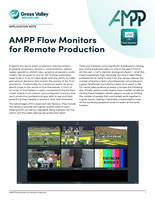 AMPP Flow Monitors for Remote Production Application Note