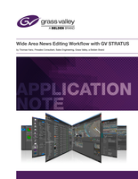 Wide Area News Editing Workflow with GV STRATUS Application Note