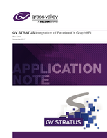 GV STRATUS: Integration of Facebook's GraphAPI Application Note