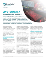 LiveTouch X: Replay Solution for AMPP