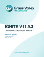 Ignite v11.9.3 Release Notes