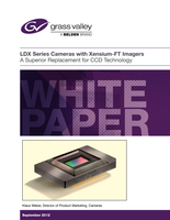 LDX Series Cameras with Xensium-FT Imagers: A Superior Replacement for CCD Technology Whitepaper