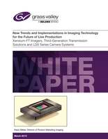 New Trends and Implementations in Imaging Technology for the Future of Live Production Whitepaper