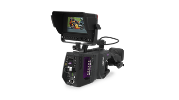 VF7-100X Viewfinder on LDX 100 Camera