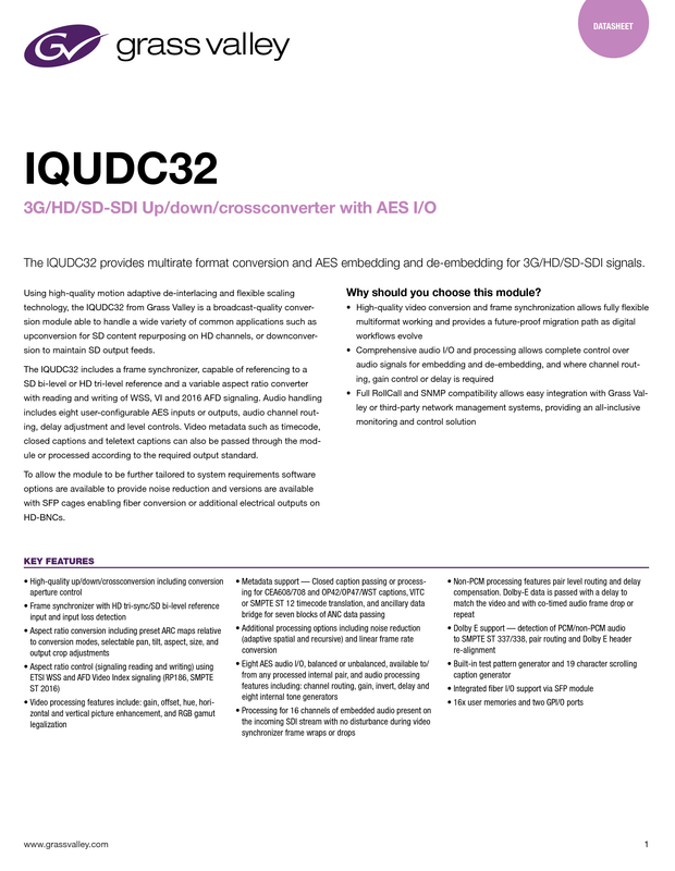 IQUDC32 Datasheet DS-PUB-2-0818C-EN Thumbnail