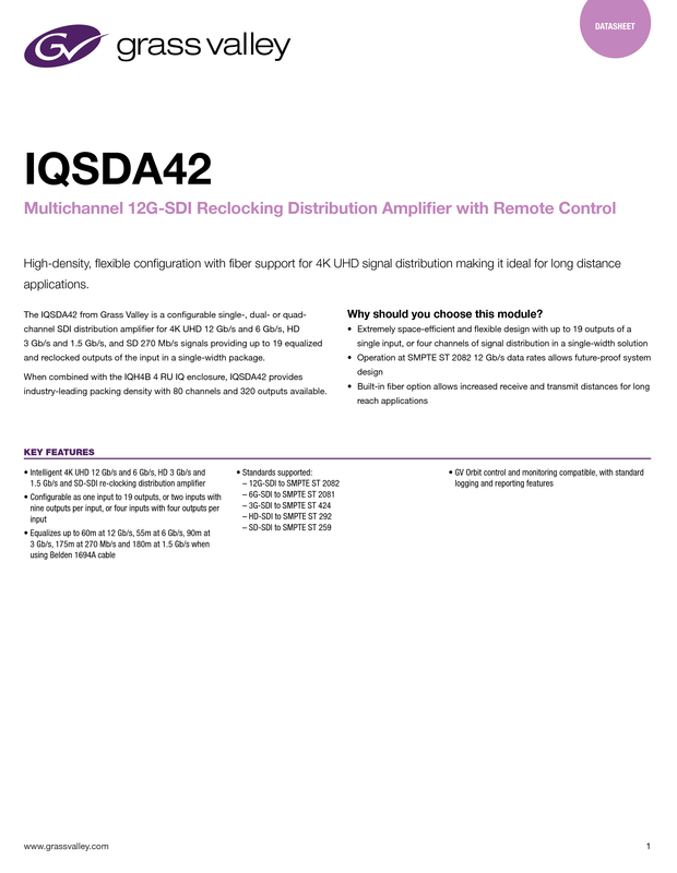 IQSDA42 Datasheet DS-PUB-2-0772B-EN Thumbnail