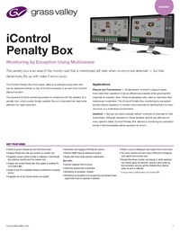 iControl Penalty Box Datasheet GVB-1-0487B-EN-DS