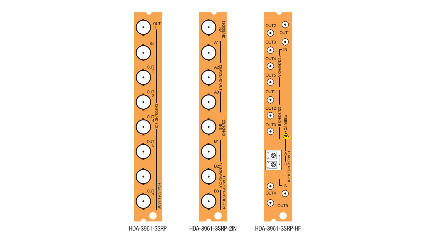 HDA-3961 Rear Panels