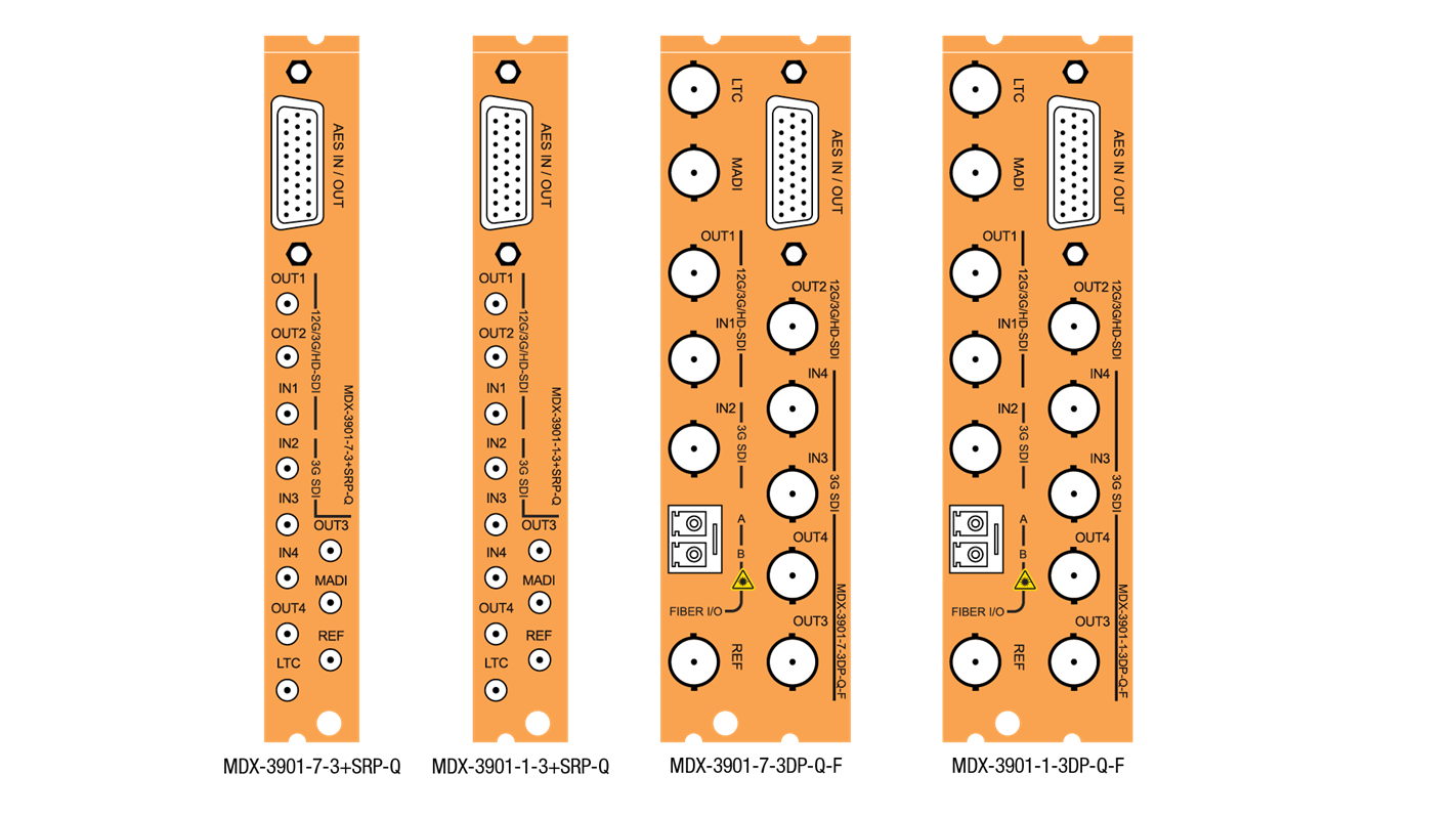 MDX-3901 Rear Panels