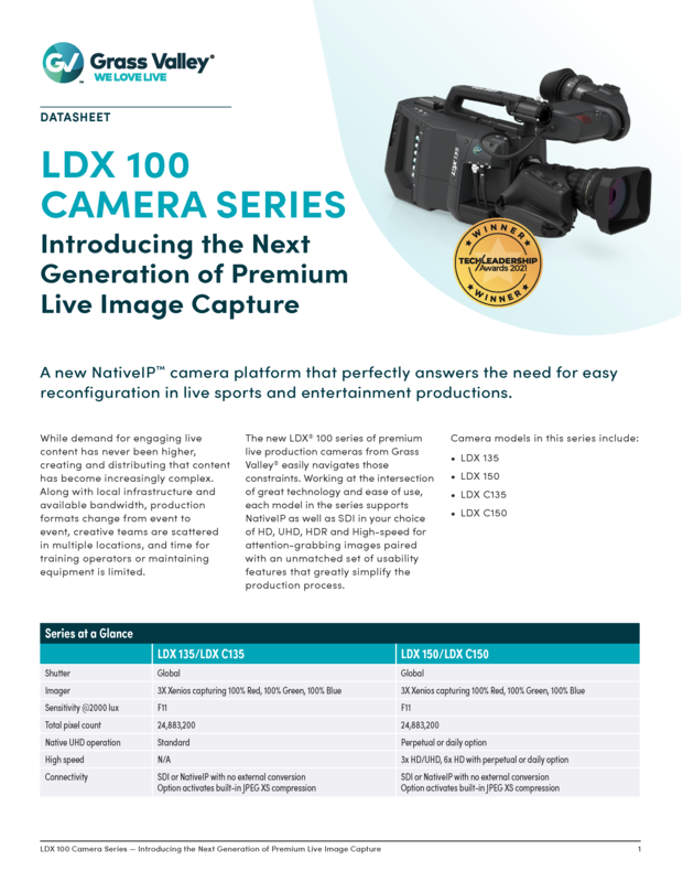 LDX 100 Series Datasheet