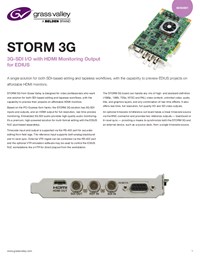 STORM 3G Datasheet GVB-2-0518A-EN-DS