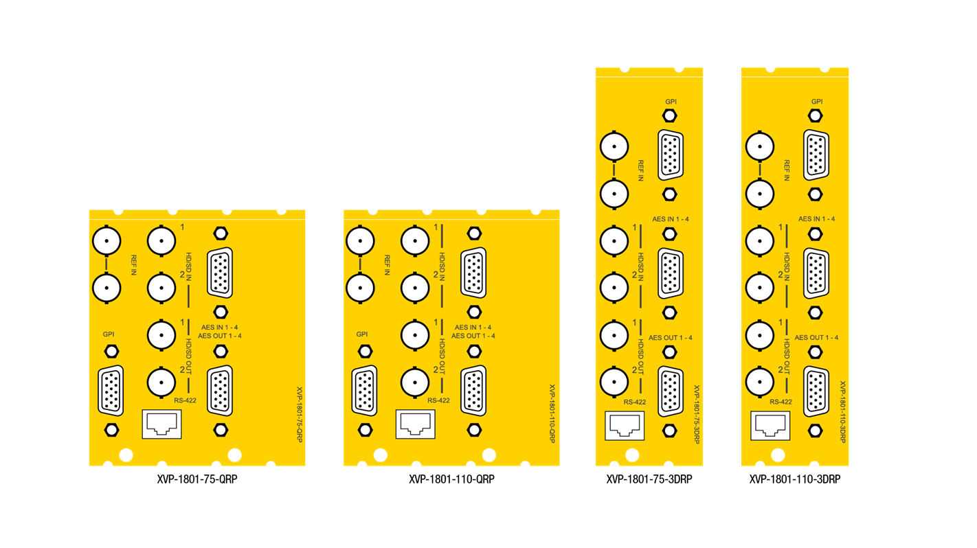 XVP-1801 rear diagrams