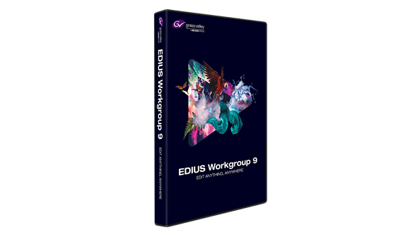 EDIUS Workgroup 9 Box Shot