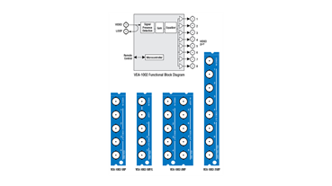 VEA-1002 Block Diagram & Rear Panels