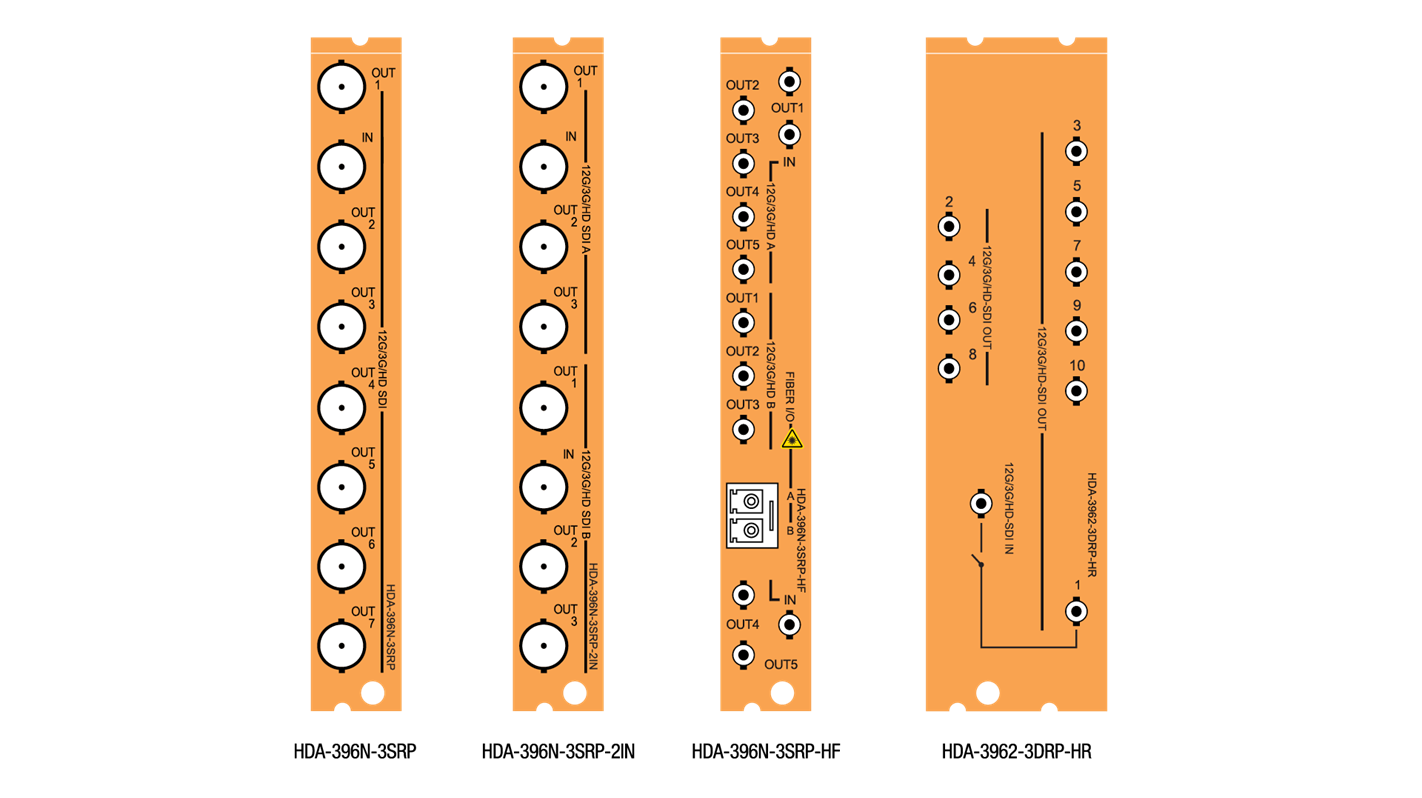 HDA-3962 Rear Panels