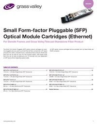 SFP Catalog (Ethernet) DS-PUB-2-0643A-EN