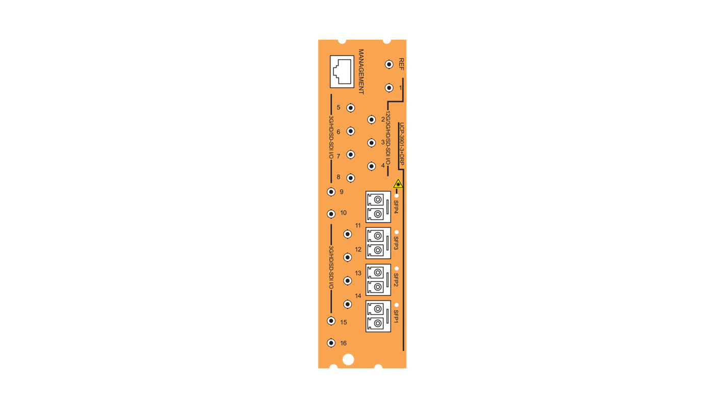 UCP-3901 Rear Panel