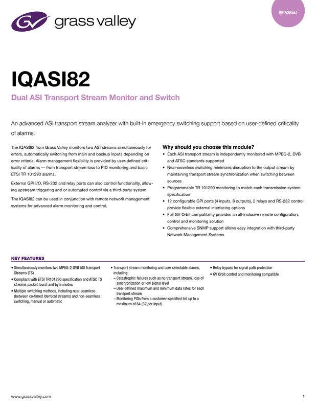 IQASI82 Datasheet DS-PUB-2-0839B-EN Thumbnail