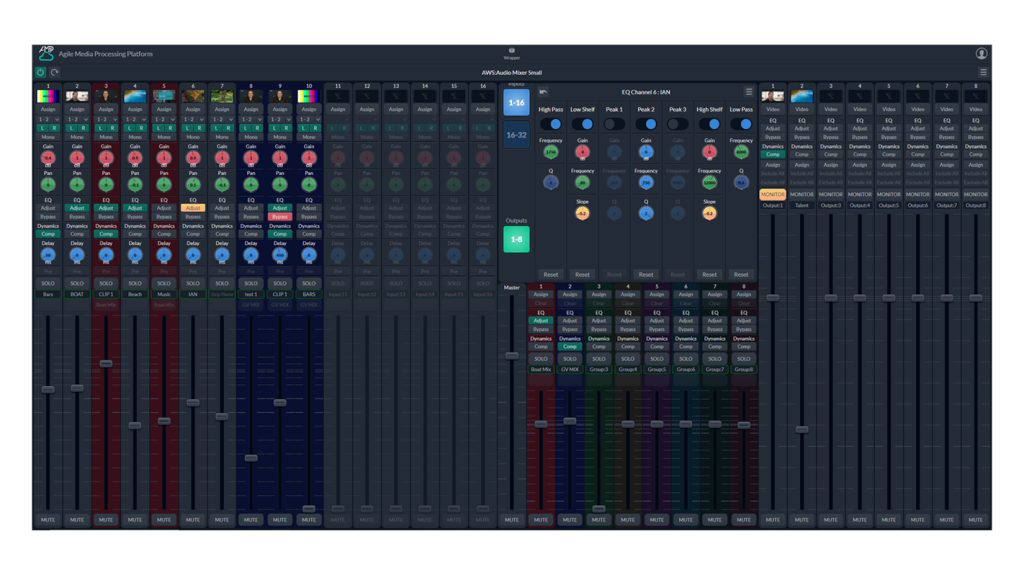 Audio Mix X | Cloud-Based Live Media Production | Grass Valley