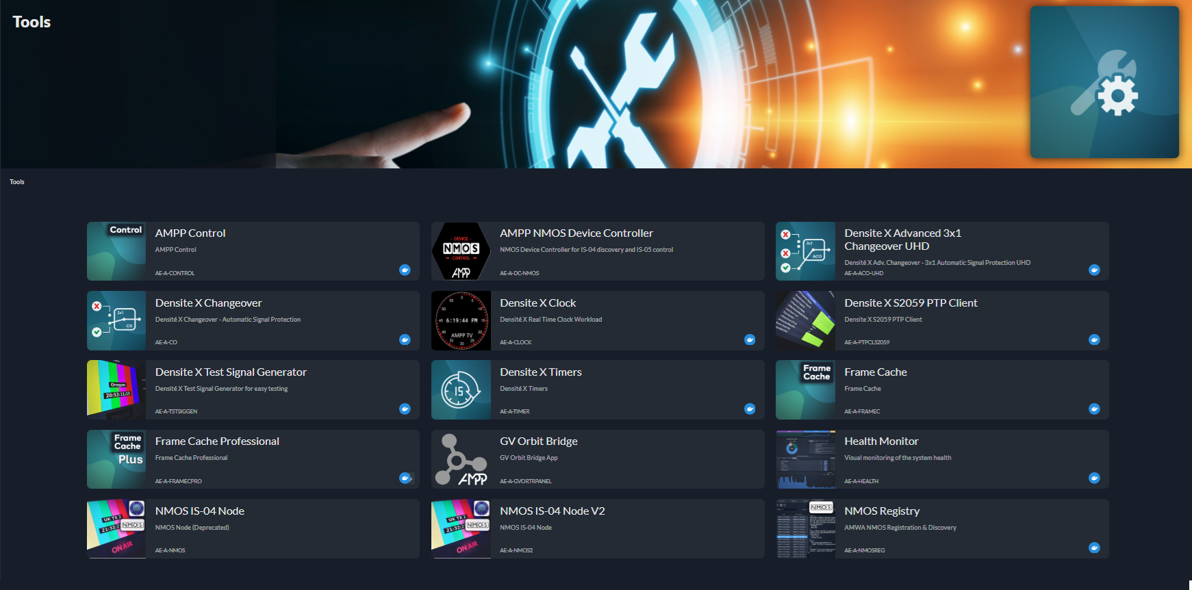 Densite X tools screen shot