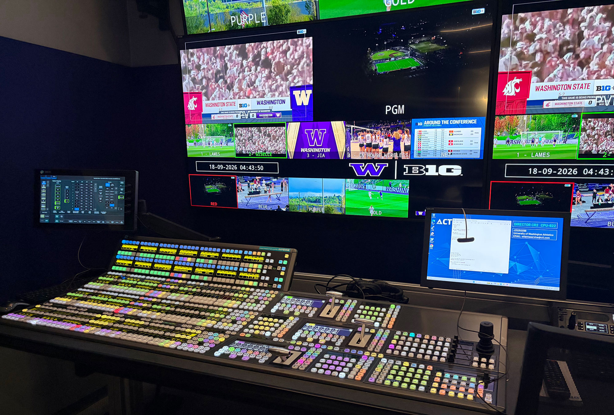 University of Washington control room
